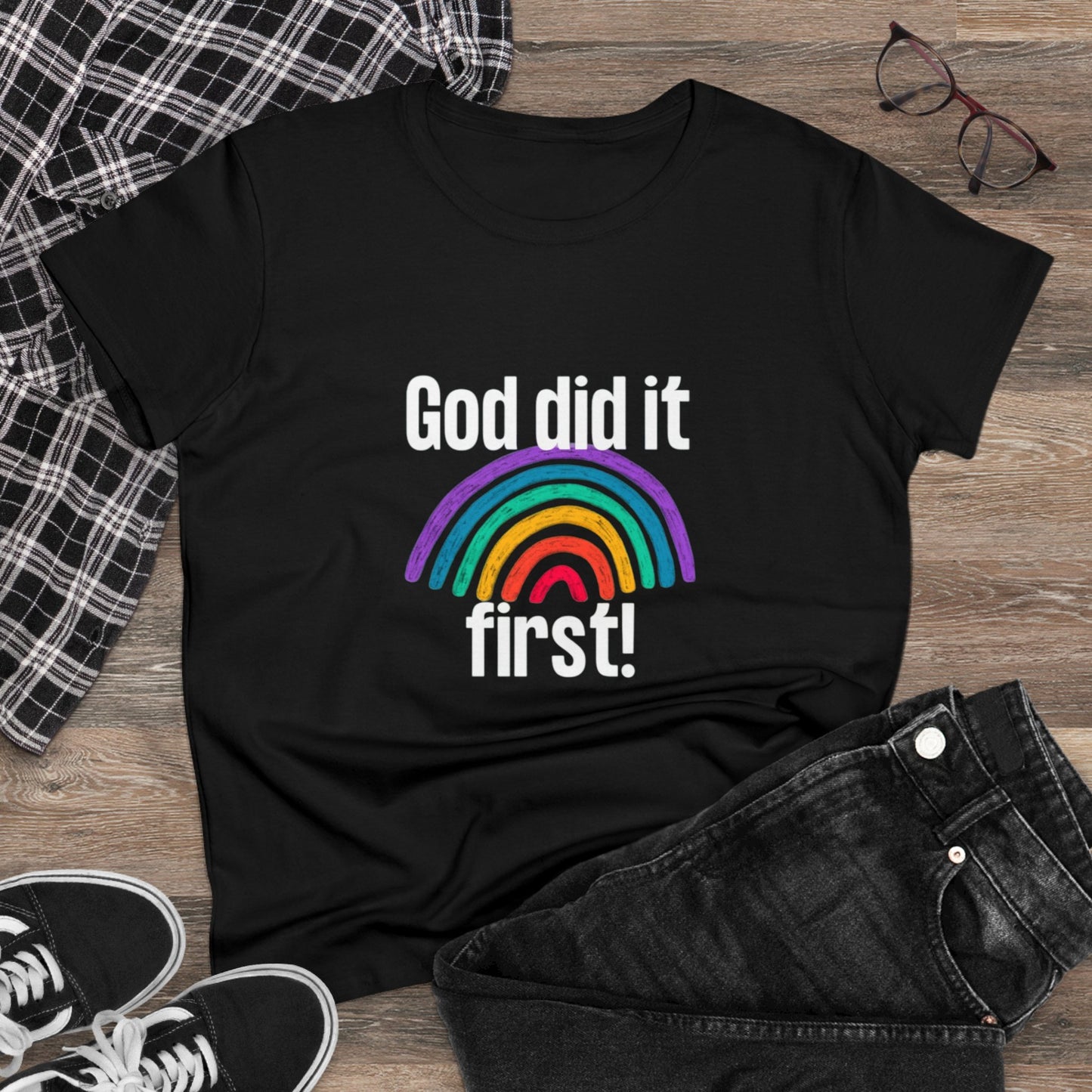 GDIF T-Shirt w/Rainbow